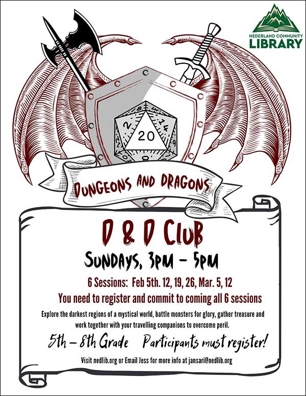 Dungeons + Dragons Youth Club