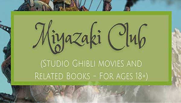 Miyazaki Club: May 26