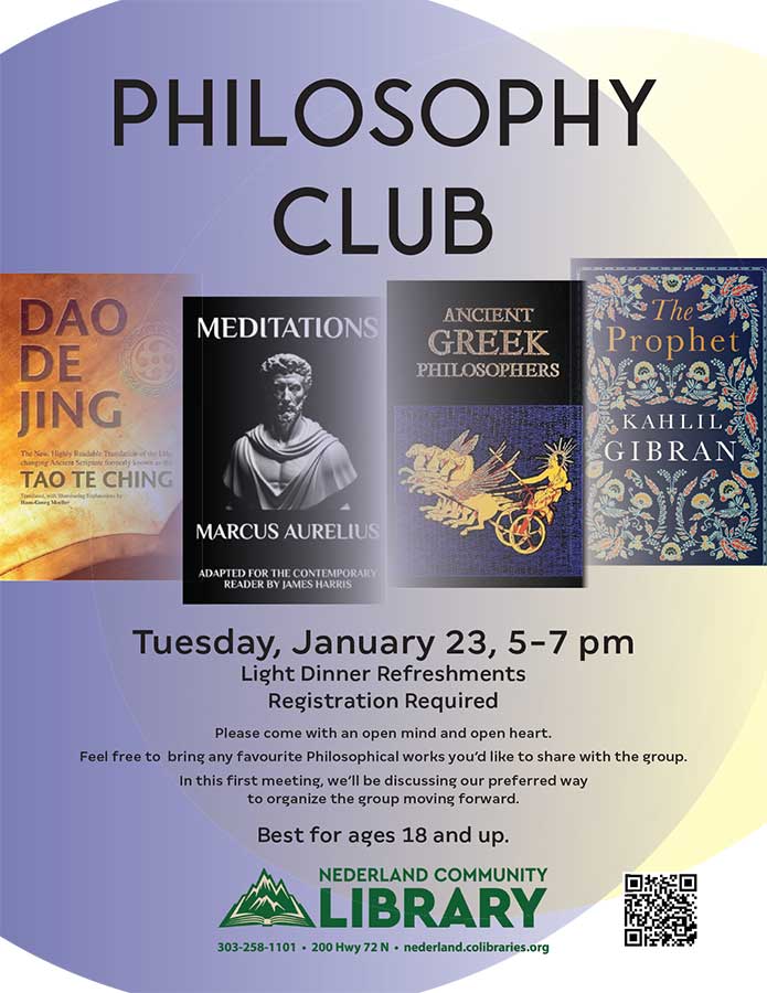 Philosophy Club: Inaugural Meeting
