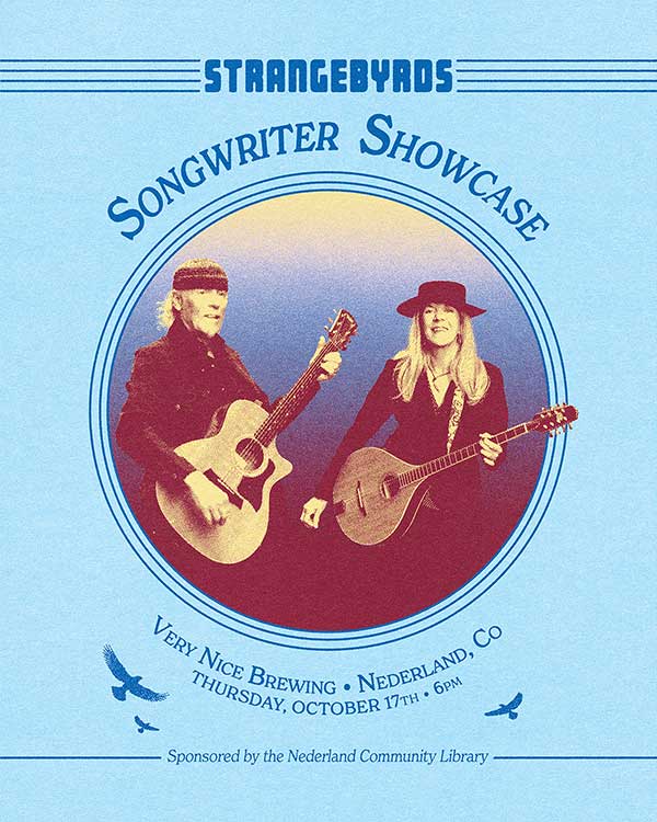 flyer for Songwriter Showcase