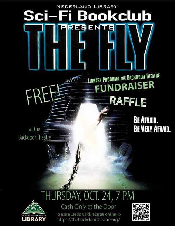 Flyer for the movie The Fly