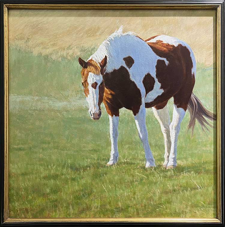 painting of horse by Steven Homsher