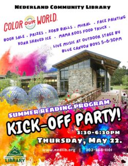 Summer Reading Program Kick-off Party flyer