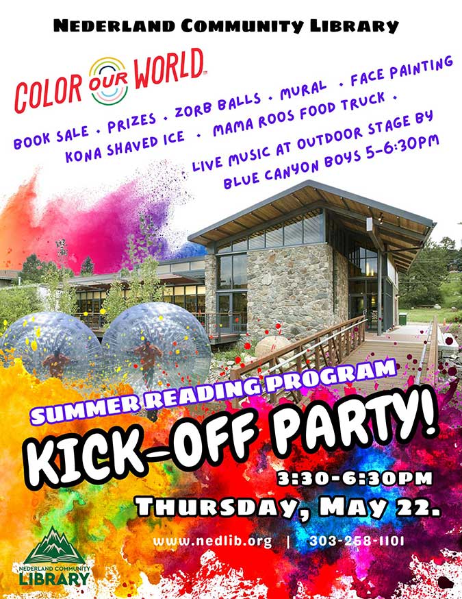 Summer Reading Program Kick-off Party flyer