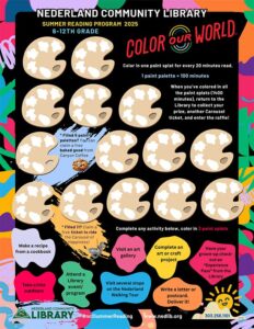 Grades 6-12 color palette sheet