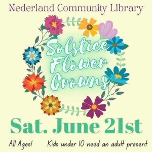 flyer for Solstice Crown workshop