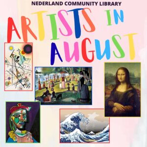 graphic for Artists in August