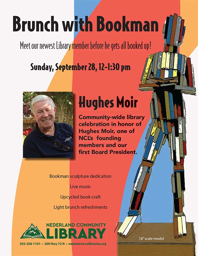 Flyer for Brunch with Bookman event