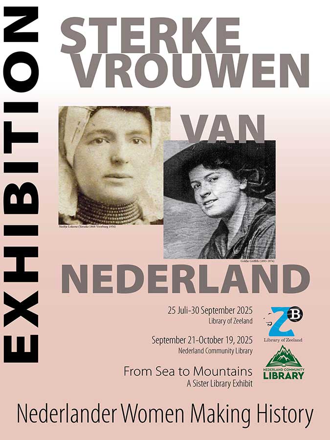 Poster for Strong Women exhibit