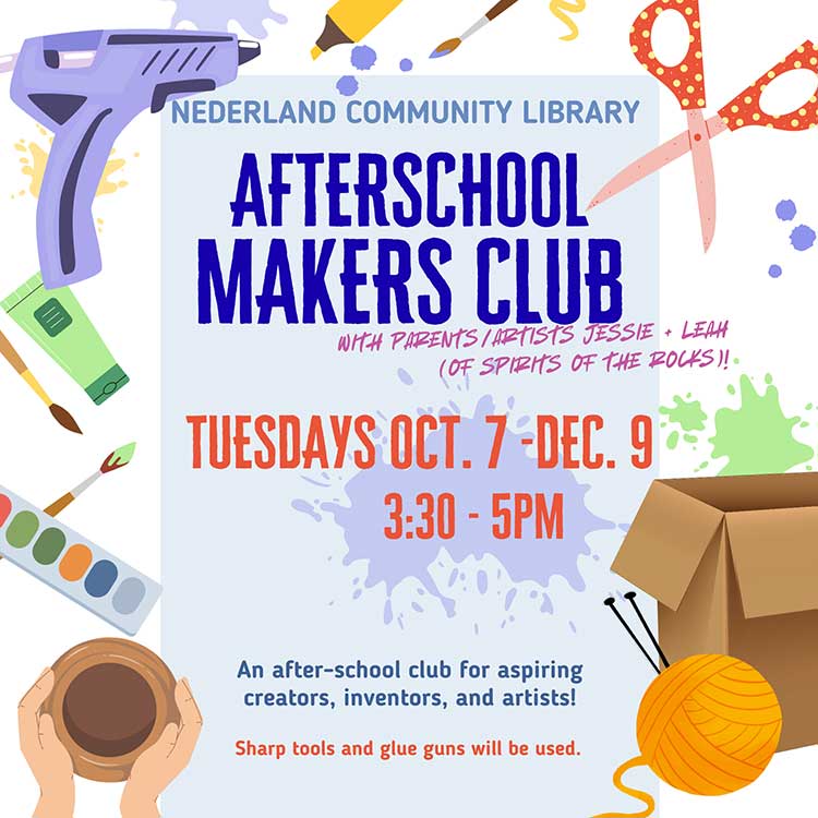 flyer for afterschool makers club
