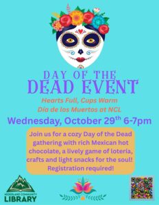 flyer for day of the dead event