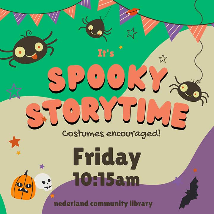 Flyer for costume storytime