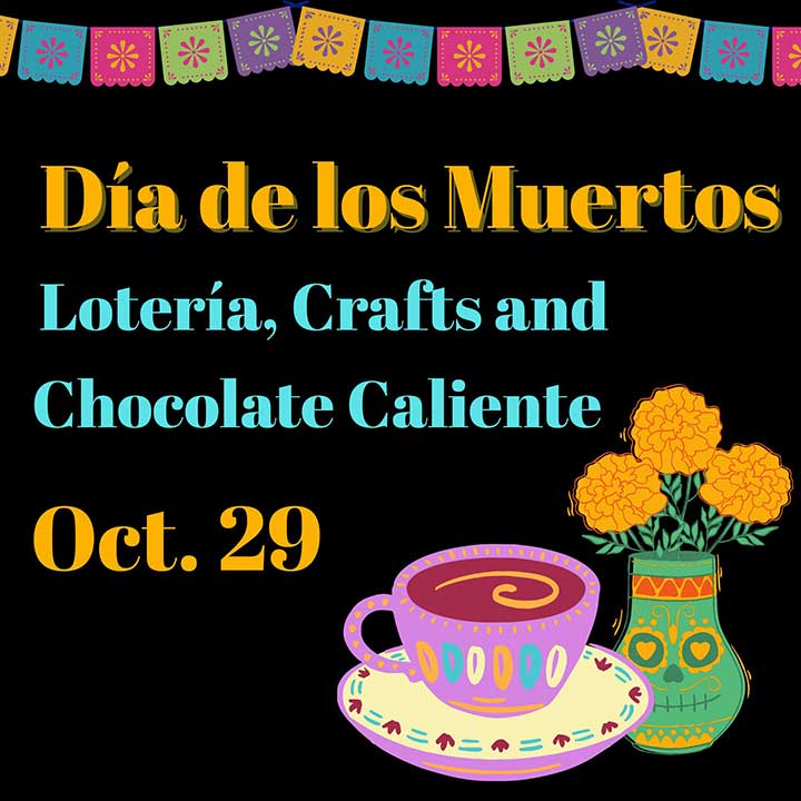 flyer for Dia de los Muertos