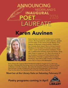 Poster for Poet Laureate