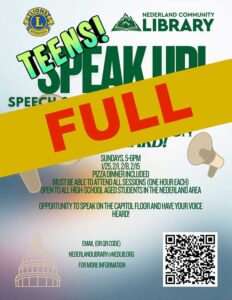 Teen Advocacy Flyer with full banner