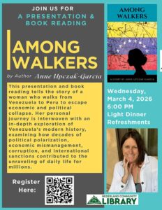 flyer for Among Walkers event