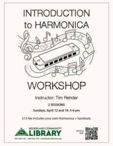 flyer for Harmonica Workshop