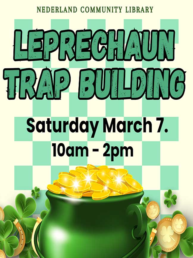 image for leprechaun trap building drop-in activity