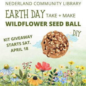 flyer for Earth Day Seed Balls